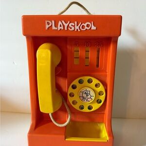 Vintage rotary phone playskool